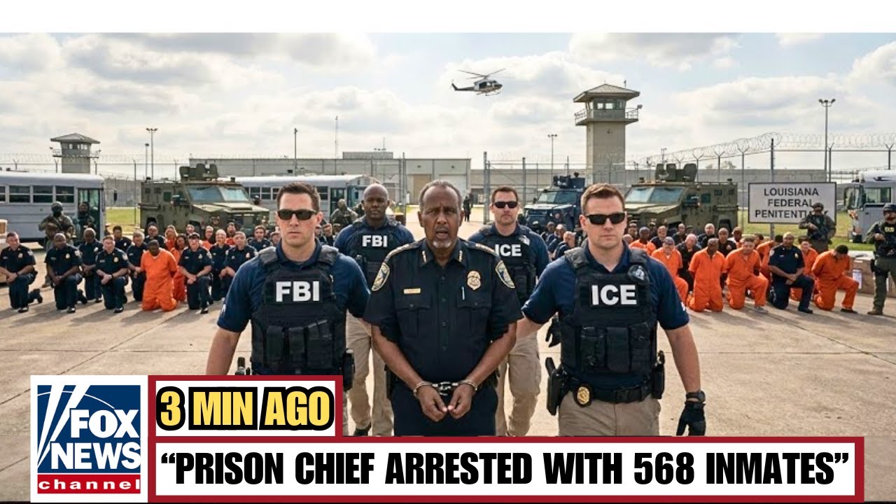 ICE & FBI Exposed Louisiana Prison Chief Tied to CJNG Cartel with 568 Prison Inmates