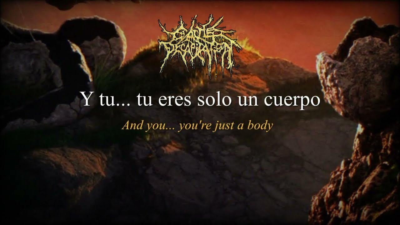 Cattle Decapitation - Just Another Body (Lyrics/Sub Español)