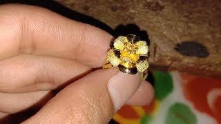 how to make a gold ring