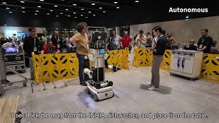 From Vocal Instructions to Household Tasks: Inria Tiago++ in the euROBIN Service Robots Coopetition