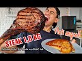 BUKA PUASA MAKAN STEAK JUMBO PAKAI HATI ANGSA!!