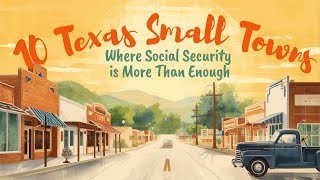 10 Texas Small Towns Where Social Security is More Than Enough