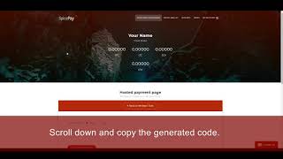 Bitcoin Hosted Payment Page - Spicepay