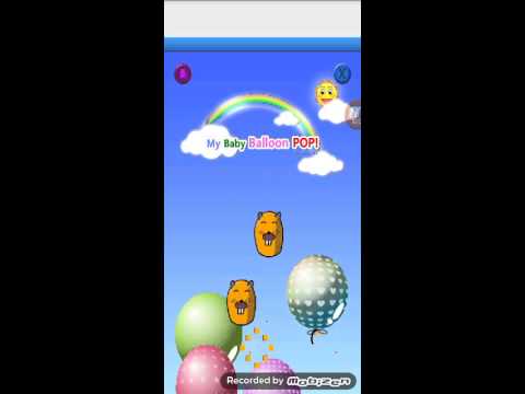 balloon pop baby game