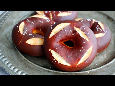 손반죽) 쫄깃한 프레즐 베이글 : 브레첼 베이글 만들기 : Pretzel bagel : ベーグル｜<strong>Brechel</strong>