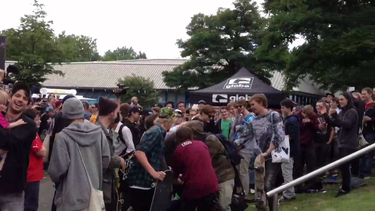 Thorsten Ballhause - 50/50 Big Bergrail @ Volcom Bergfest 2012