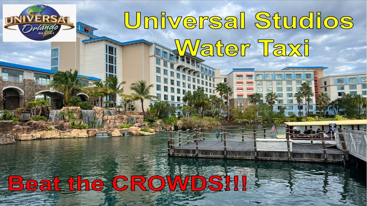 Water Taxi Universal Orlando
