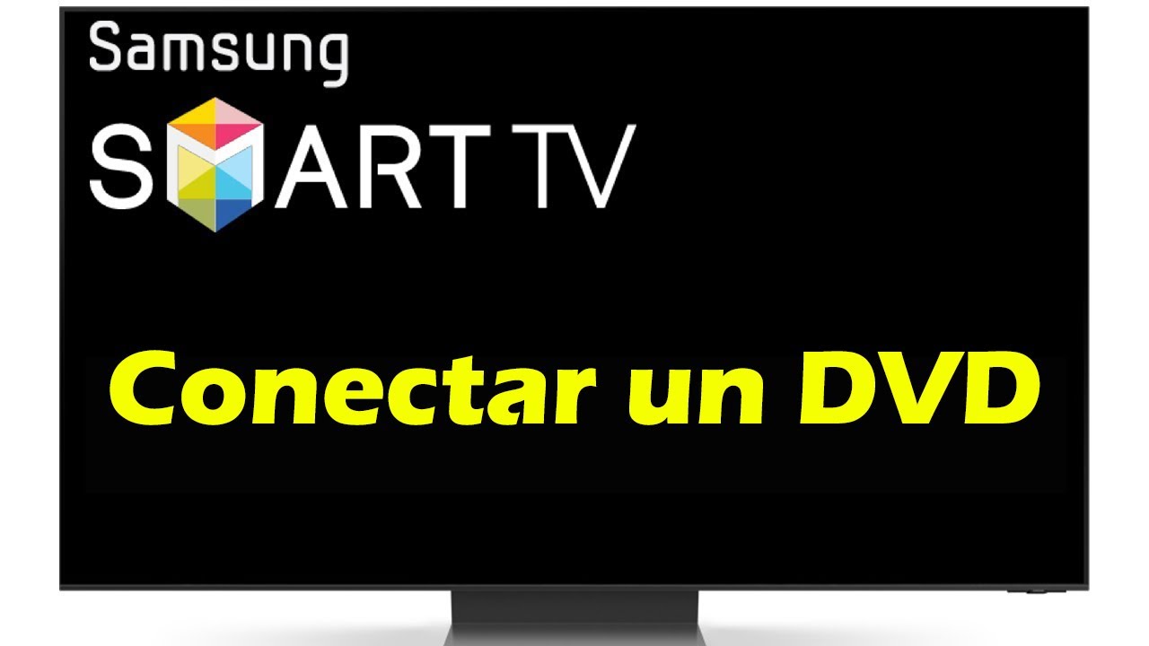 Como conectar el DVD al Smart TV Samsung 📀📺
