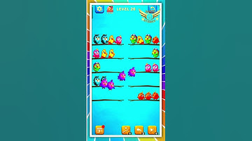 Bird Sort Puzzle / level 26 #sanjustories #games #Birdsortpuzzle #shorts