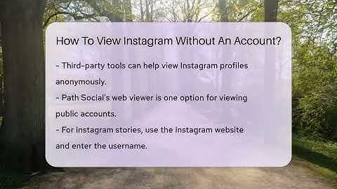 How To View Instagram Without An Account? - Everyday-Networking