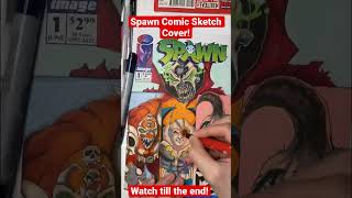 Spawn Sketch Cover! - Timelapse Drawing
