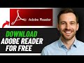 How To Download Adobe Acrobat Reader 2025 (FOR FREE)