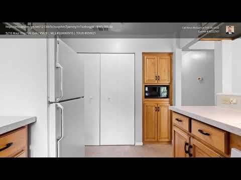 5210 Maui Way, Fair Oaks, CA home video tour