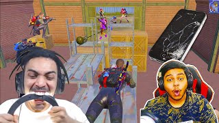 STREAMERS Destroying iPhone *ANGRY* Ft. Mrz Thoppi | BEST Moments in PUBG Mobile