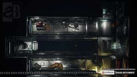 Beneos Battlemaps: Scifi Base: Room 1 [Pen & Paper Animated Battlemap]