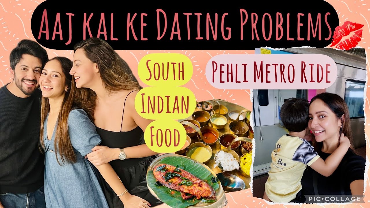 Aaj kal ke dating problems  | Pehli baar metro mein | Dheeraj loves South Indian khana 