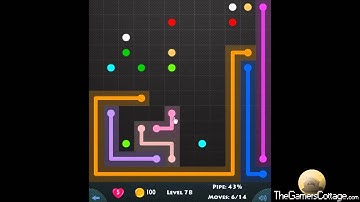 Flow Game Level - 948 [12x12] Jumbo Pack Connect the Dots