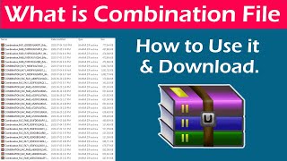 What is Combination File? How to Use Combination File. screenshot 5