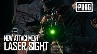 PUBG - New Attachment - Laser Sight