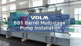 Famous VOLM BB5 Horizontal Double-Casing Multistage Pump Installation Wealth