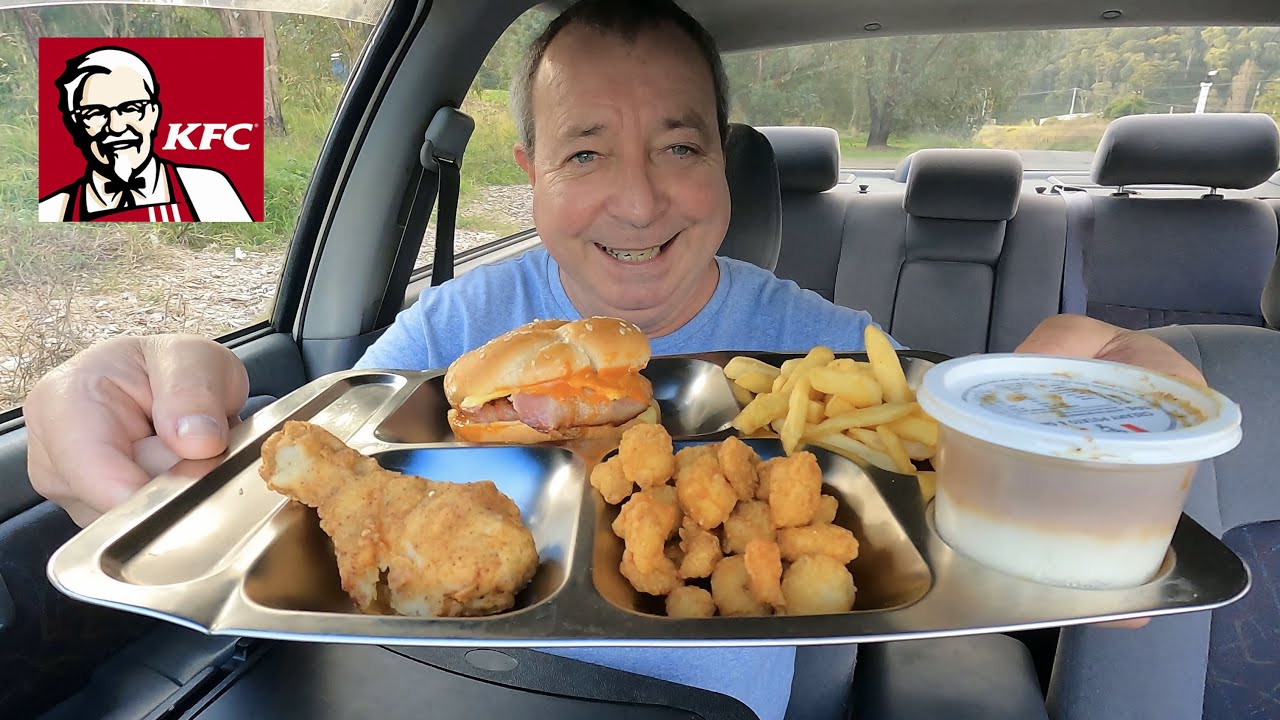 KFC Bacon Lovers Burger Box YouTube