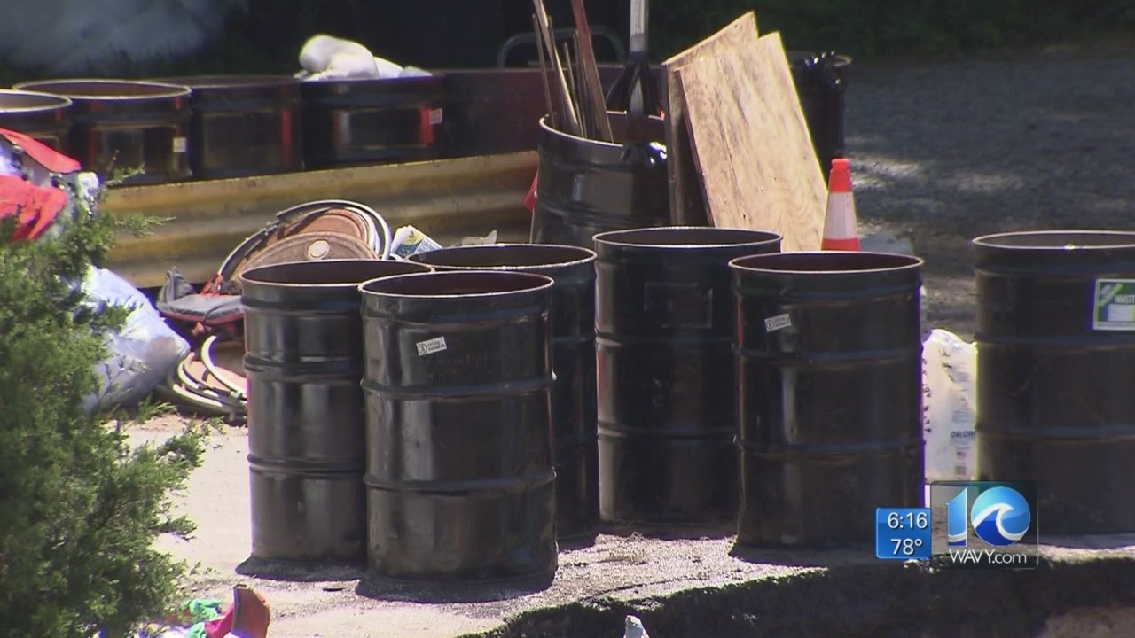 Cleanup continues days after massive jet fuel spill in Virginia Beach