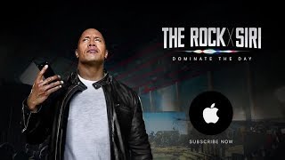 Apple- Official The Rock Siri Commercial