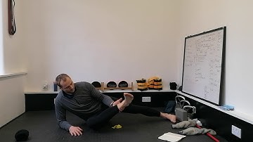 External hip rotation eccentric neural grooving