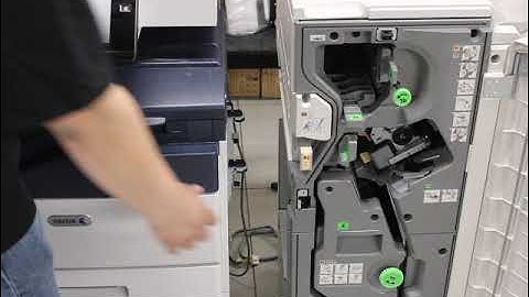 Xerox AltaLink C80xx Booklet Maker Attachment (Part 1): Step-by-Step Guide