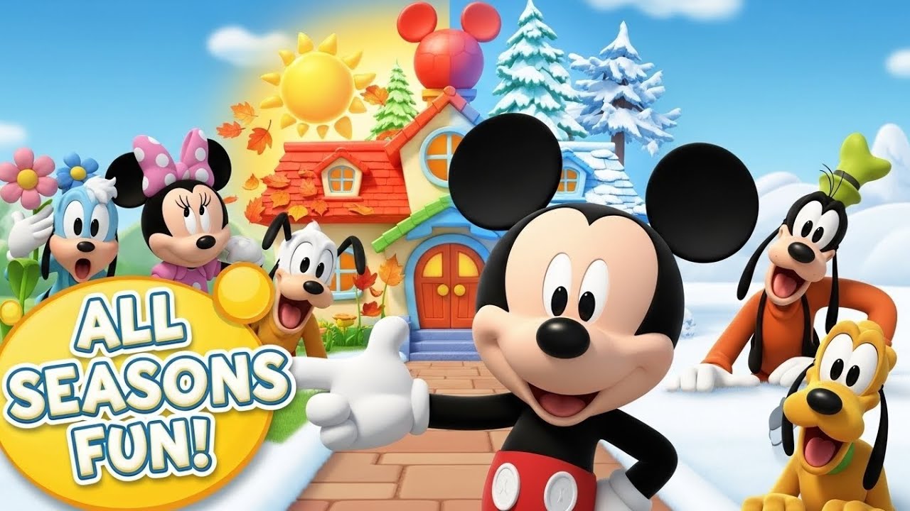 Mickey Mouse Clubhouse All Seasons Song | Fun Learning for Kids