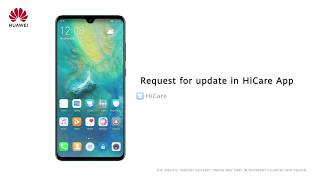 How to Update to OS update EMUI 9.1 with HiCare APP screenshot 5