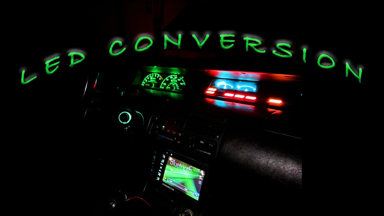 Проект Prelude: переоборудование светодиодной приборной панели! (Без электролюминесцентных ламп)