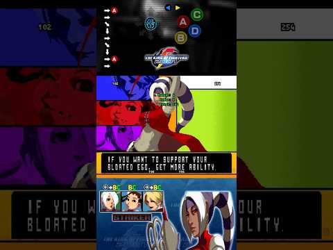Foxy com Angel, Xiangfei e King (Strikers) #KOF2001 #KingOfFighters #SNK #Shorts #Gaming #KOF
