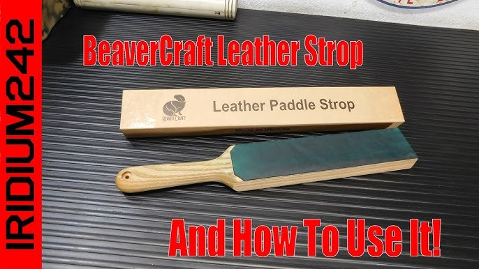 BeaverCraft - What angle to strop a knife? 🤔 #beavercraft_tips