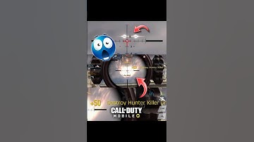 Hunter Kill Drone Destroyed 😱 CODM | CODMobile | Call Of Duty Mobile | CODM BR #shorts #codmshorts