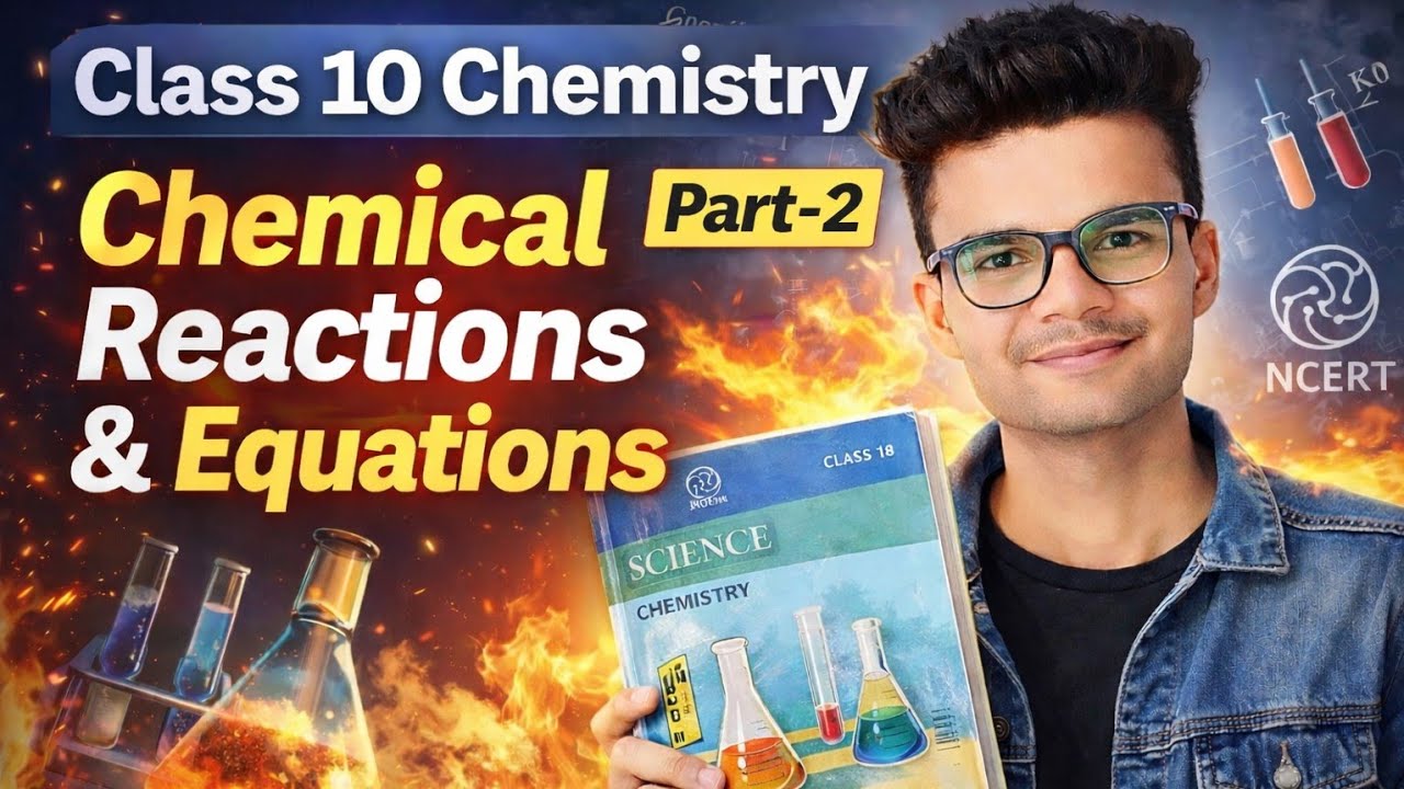 Chemical Reaction & Equation | Class 10th | NCERT Book Reading | CBSE/HBSE #chemclue