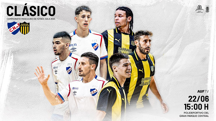 Nacional vs Peñarol | Fútbol Sala Masculino| #AUFTV