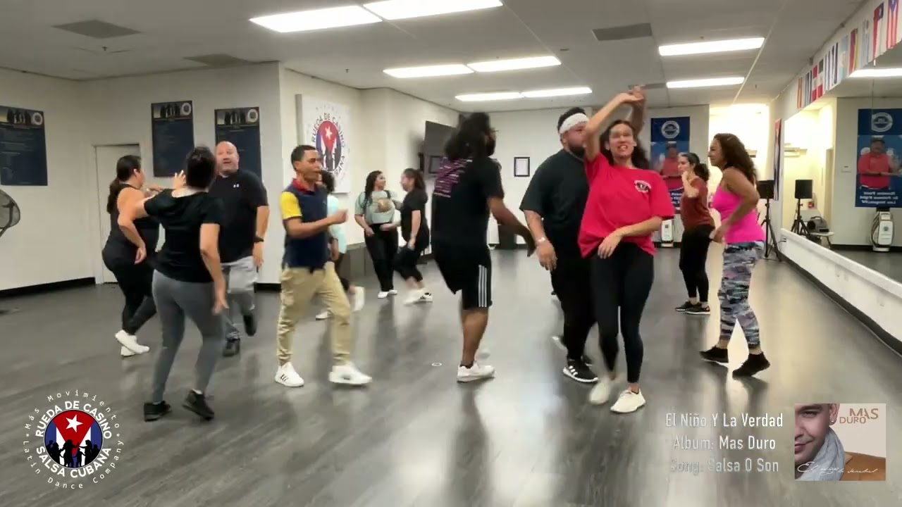 Rueda de Casino - Cuban Salsa - Más Movimiento Latin Dance Company - Temecula, Ca.
