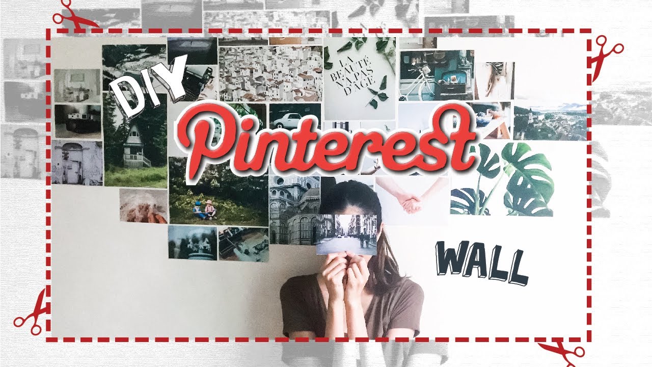 ตกแต่งผนังตาม Pinterest l จ่ายไปแค่ 199 บาท! l DIY Pinterest collage wall