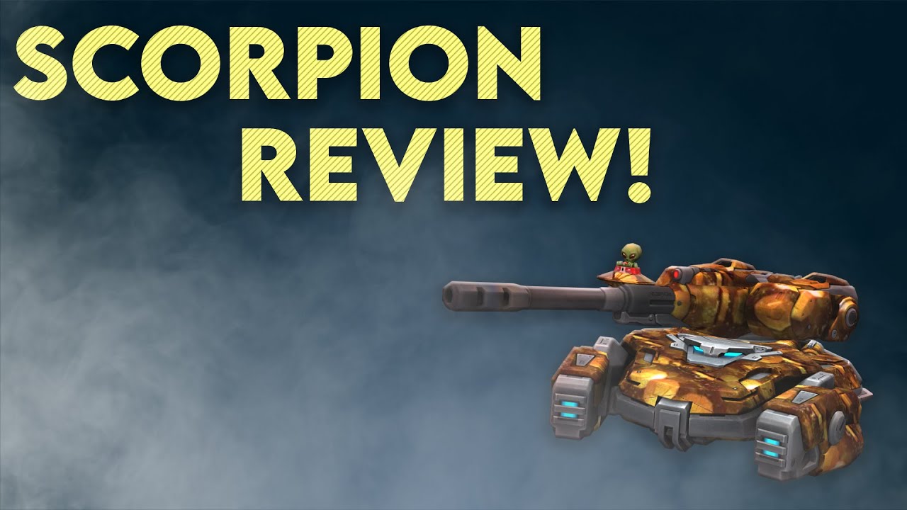 Tanki Online - Scorpion Turret Review! ft. AgorFig, Happier