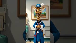 Zürafa Doktor Muayene Başladı! 🦒🩺