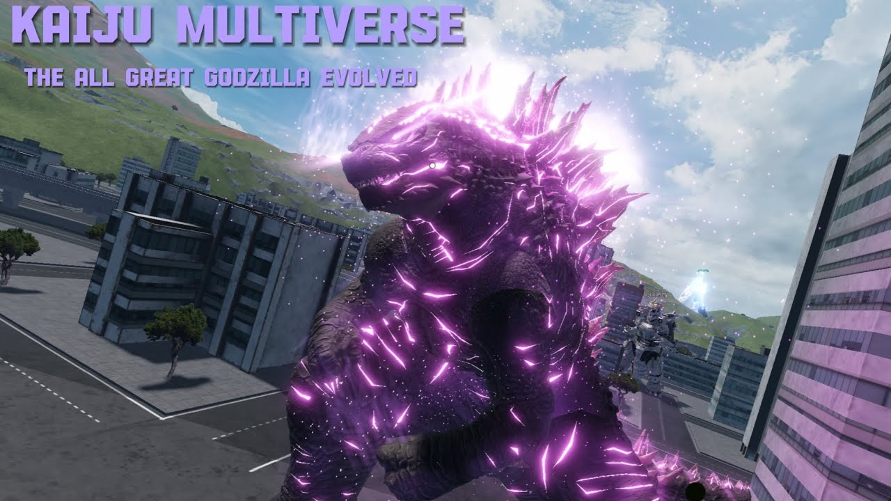 The arrival of a legend Evolved Godzilla - (Kaiju Multiverse)