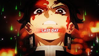 「Last Day⛅」Demon_Slayer⚔️ AlightMotion Preset! screenshot 5