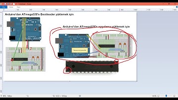 ArduinoUno ile ATmega328 MCU ya Bootloader Nasıl Yükleyebilirim?