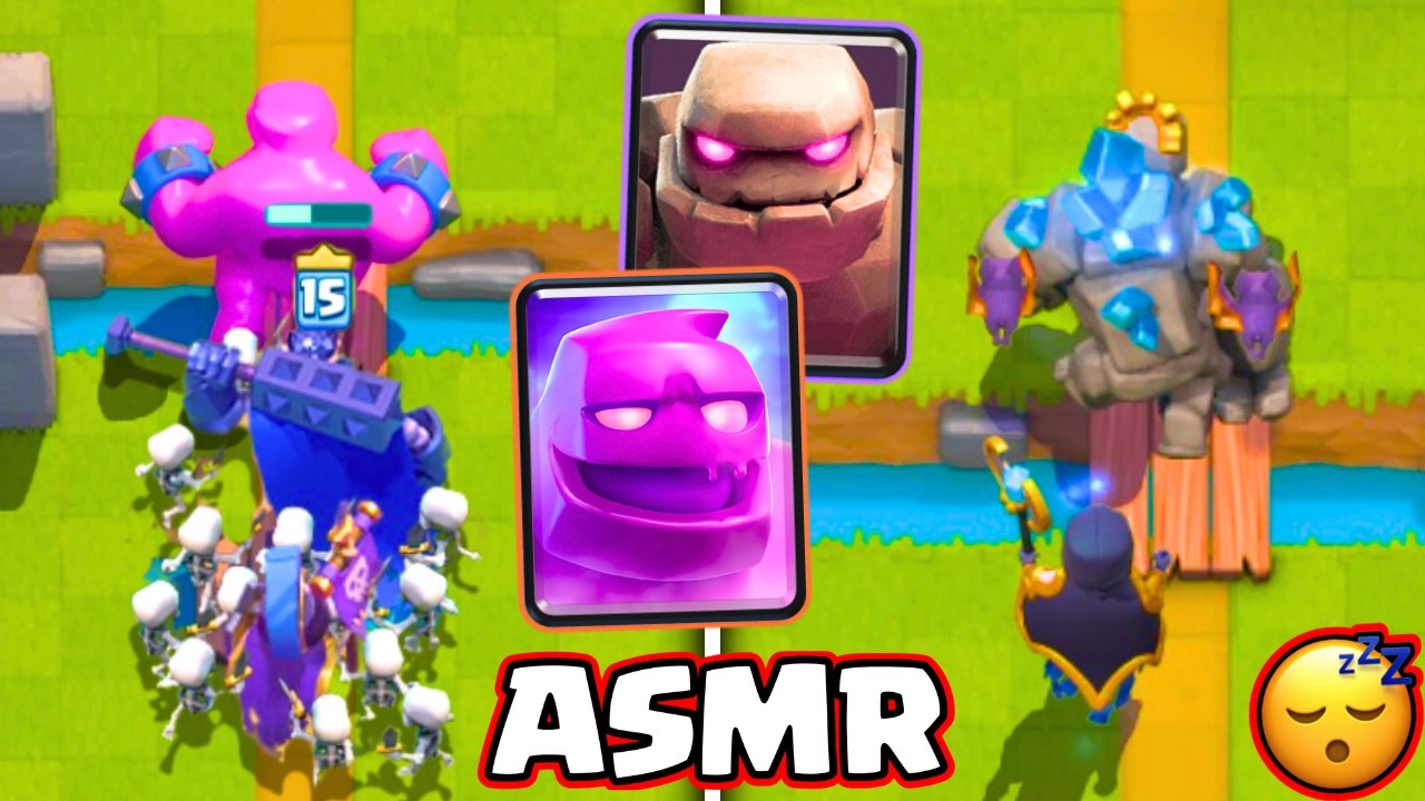 ASMR GAMING | This INSANE META Deck Uses BOTH GOLEMS!!! Relaxing Whispering 💤💤💤