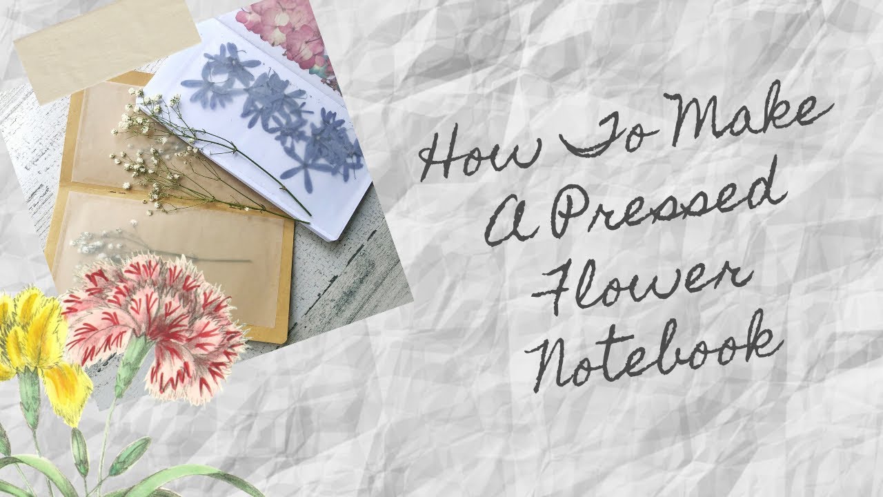 How to DIY a vintage flower press from old damaged books