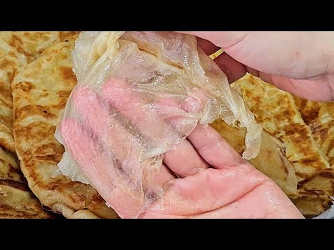 AKŞAMDAN HAZIRLA DONDUR SABAH 2 DAKİKADA PİŞİR😍TEL TEL AYRILAN KATMER 👌İSTER Dondur İSTER Pişir