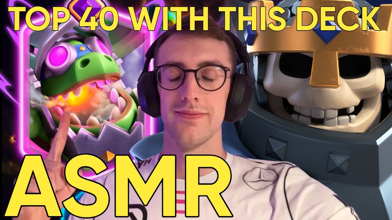 ASMR - Clash Royale 👑 ПРОСТАЯ В ИСПОЛЬЗОВАНИИ КОЛОДА ДЛЯ ЛУЧШИХ ИГРОКОВ🥱