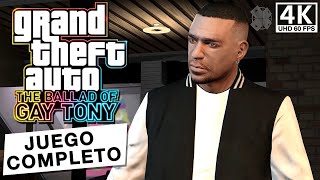 Grand Theft Auto IV: The Ballad of Gay Tony - Todas las misiones al 100% (Juego completo en 4K)