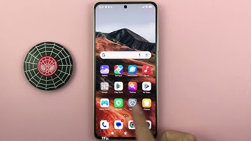 How to Enable/Disable Home Screen App Icon Notification Badges on Xiaomi Redmi Note 13 Android 14